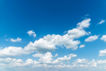 Wall Mural - blue sky and clouds background