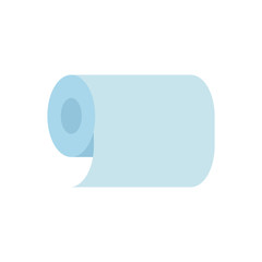 Wall Mural - Isolated toilet paper icon flat design