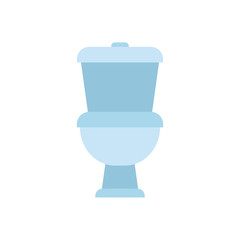 Wall Mural - Isolated toilet icon flat design