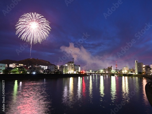 高知よさこい祭りの花火大会 Buy This Stock Photo And Explore Similar Images At Adobe Stock Adobe Stock