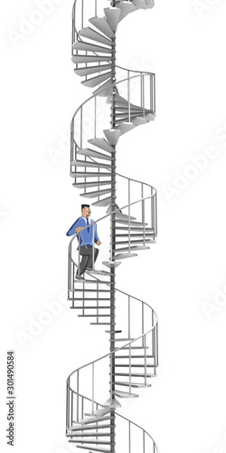 螺旋階段 人物入り Buy This Stock Illustration And Explore Similar Illustrations At Adobe Stock Adobe Stock