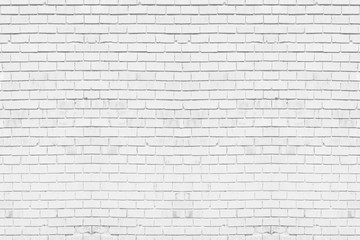  Abstract weathered texture stained old stucco light gray. White brick wall background in rural room. Texture horizontal wallpaper.