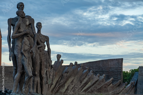 Cuadros en Lienzo MOSCOW, RUSSIA The Tragedy of Nations Monument is a Holocaust memorial in the