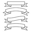 © aphichato - set of  ribbon banner icon