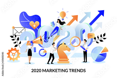Cuadros en Lienzo Digital marketing trends, strategy, business plan for 2020 year