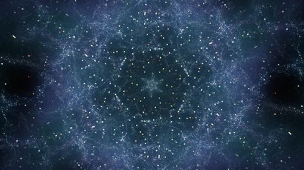 Wall Mural - Space 2440: Multidimensional space travel (Loop).