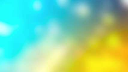 Poster - Computer generated a soft translucent blurry backdrop. 3D rendering of defocused glowing spots