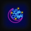 © bohlam - Late Night Neon Signs Style Text Vector