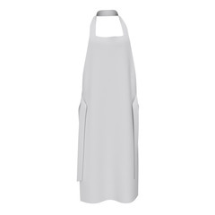 Poster - Mockup apron isolated on white background. 3d rendering