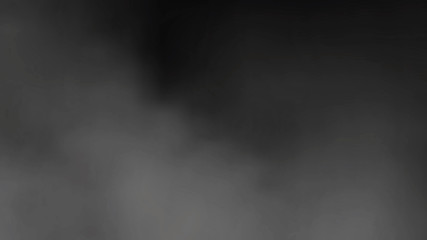 Wall Mural - atmospheric smoke or dry ice. haze on black background. white smoke mist or fog surface.