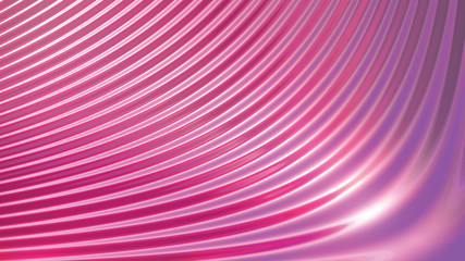 Wall Mural - Cool 3D background with abstract ripples.