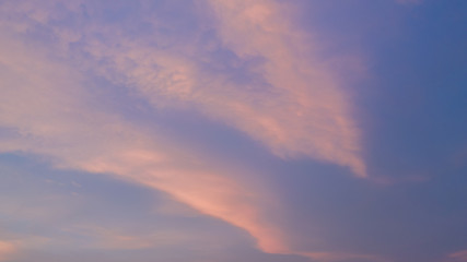 Wall Mural - Sunset sky magenta orange gradient mesh Impressive saturated colors