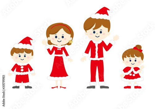 クリスマス 赤 赤い服 サンタ服 サンタ帽子 サンタ帽 クリスマス家族 クリスマスファミリー 人物 Vector De Stock Adobe Stock クリスマス 赤 赤い服 サンタ服 サンタ帽子 サンタ帽 クリスマス家族 クリスマスファミリー 人物 Vector De Stock Adobe Stock