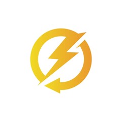 Wall Mural - Energy Logo, bolt logo design electric/flash template icon vector