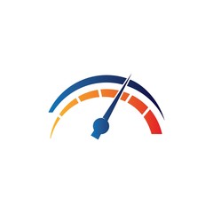 Wall Mural - speed logo vector icon design illustration template