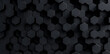 grey hexagons modern background 3d render 3d illustration	