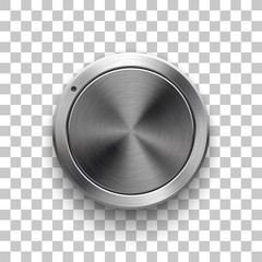 Poster - abstract technology volume knob