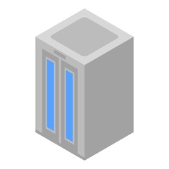 Poster - down elevator icon. isometric of down elevator vector icon for web design isolated on white backgrou