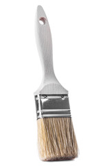 Paint brush tool isolated on white background