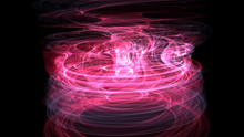 Abstract Tech Pink Fractal Background