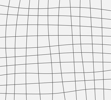 Drawn Black Grid On A White Background.