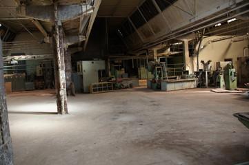 old abandoned factory