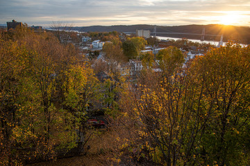 Poster - Sunset in the Hudson Valley