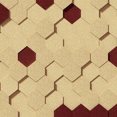 Poster - 3d illustration of abstract pattern