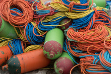 Fishing Bouys And Rope