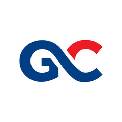 Sticker - GC Initials Logo