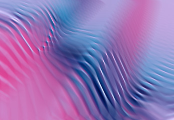Leinwandbilder - Pink and blue abstract  wavy background with blurred motion effect