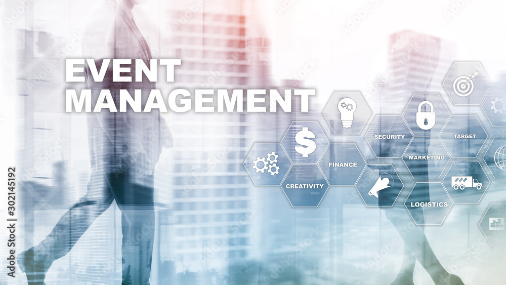 Event management Concept. Event management flowchart. Event management ...
