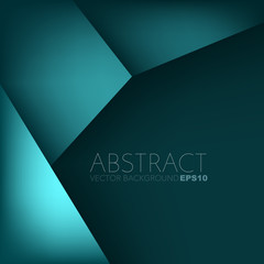 Poster - abstract blue background with copy space for your text