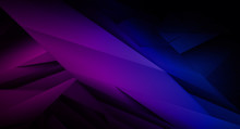Abstract Blue And Purple Dark Background Illustration