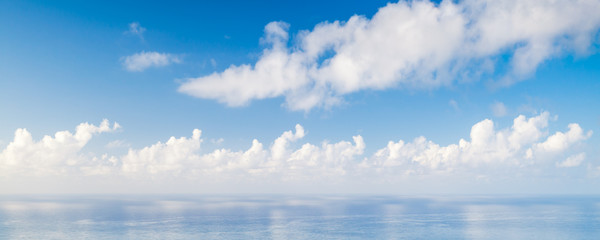 Wall Mural - natural panoramic sky background