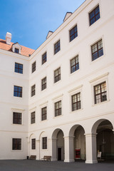 Poster - windows of Bratislava Castle in capital of Slovakia