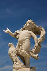 Poster - angel statue in Bratislava Castle landmark of slovakia