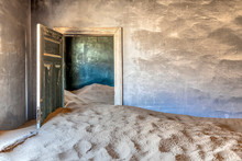 Interior Of Abandoned House, Kolmanskop, Karas, Namibia
