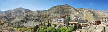 Lamayuru Buddhist Monastery Nestled Within The Indian Himalayan Region Of Ladakh, India