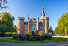 Water Castle Moyland In Berburg-Hau, Germany