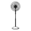 Realistic sketch. Electric fan isolated on white background. Vector