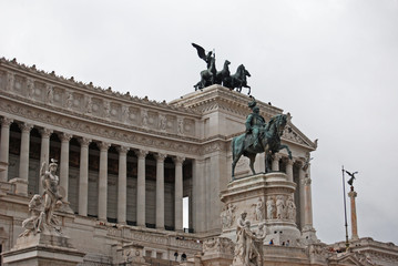 Wall Mural - Altare della patria in Rome, Italy