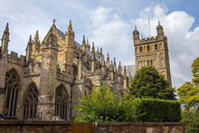 Exeter Cathedral In Devon