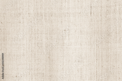 Cream abstract cotton towel mock up template fabric on background Tableau sur Toile