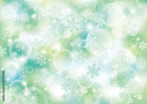 雪 光 冬 背景 緑 Stock Vector Adobe Stock 雪 光 冬 背景 緑 Stock Vector Adobe Stock