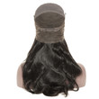 body wave wavy black human hair weaves extensions lace wigs