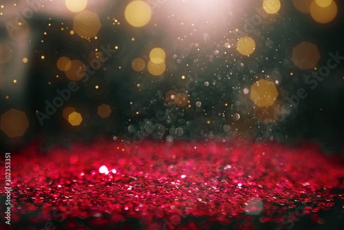 Obraz Dibond Bokeh.