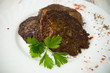 Cutlets from the liver with spices