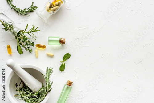 Fotomural Apothecary of natural wellness and self-care