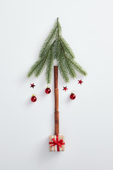 Wall Mural - Creative christmas tree